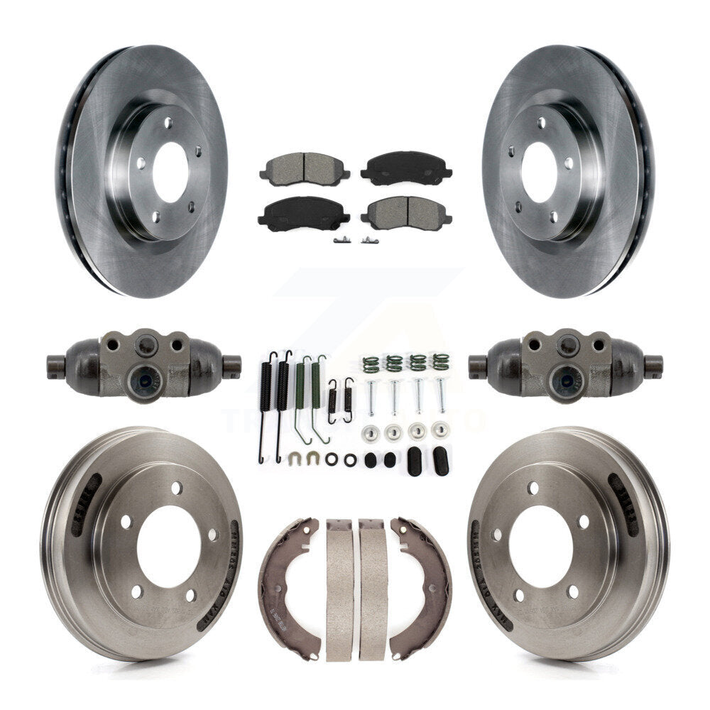Transit Auto K8S-104230 Disc Brake Kit for 2008 Mitsubishi Lancer - Front and Rear product image
