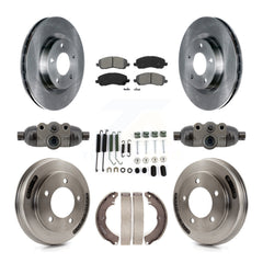 Transit Auto K8S-104230 Disc Brake Kit for 2008 Mitsubishi Lancer - Front and Rear product image
