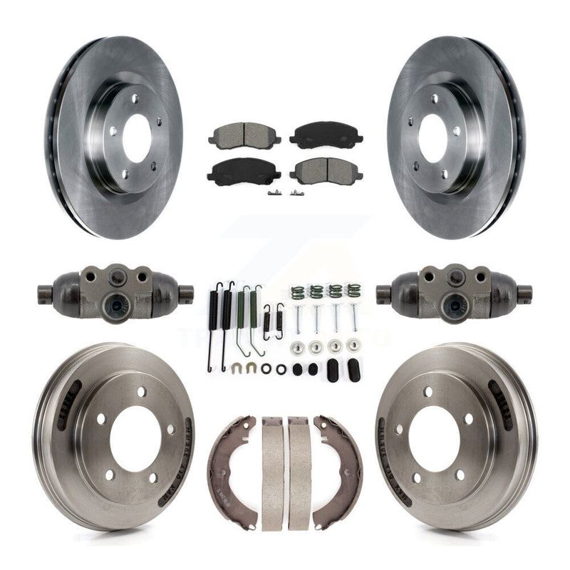 Transit Auto K8S-104230 Disc Brake Kit for 2008 Mitsubishi Lancer - Front and Rear product image
