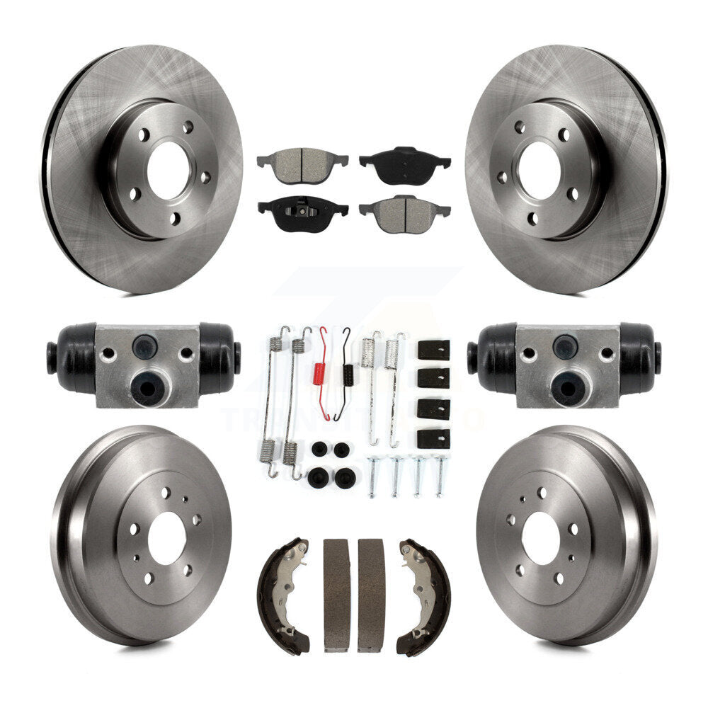 Transit Auto K8S-104231 Disc Brake Kit for 2012-2018 Ford Focus - Front and Rear product image