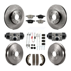 Transit Auto K8S-104231 Disc Brake Kit for 2012-2018 Ford Focus - Front and Rear product image
