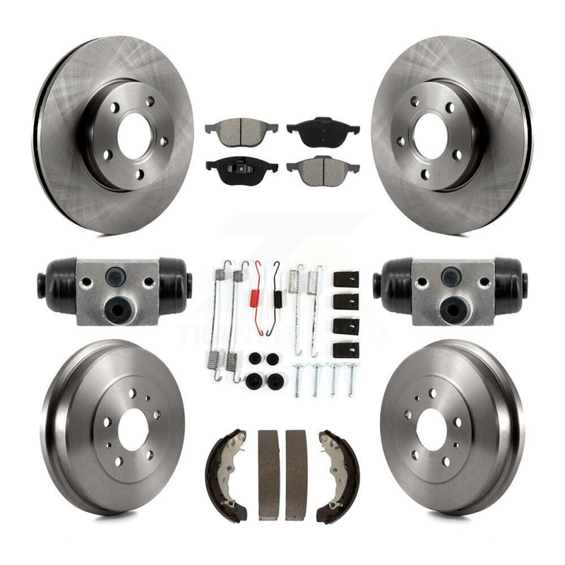 Transit Auto K8S-104231 Disc Brake Kit for 2012-2018 Ford Focus - Front and Rear product image