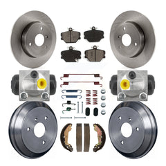 Transit Auto K8S-104235 Disc Brake Kit for 2008-2014 Smart Fortwo - Front and Rear product image