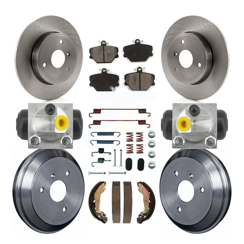 Transit Auto K8S-104235 Disc Brake Kit for 2008-2014 Smart Fortwo - Front and Rear product image