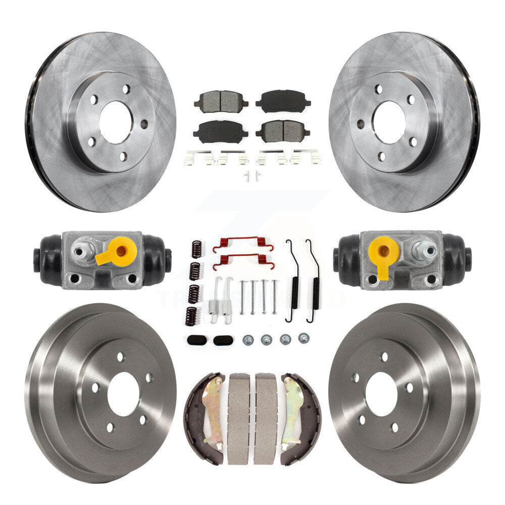 Transit Auto K8S-104236 Disc Brake Kit for 2009-2010 Chevrolet Cobalt, Pontiac G5 - Front and Rear product image