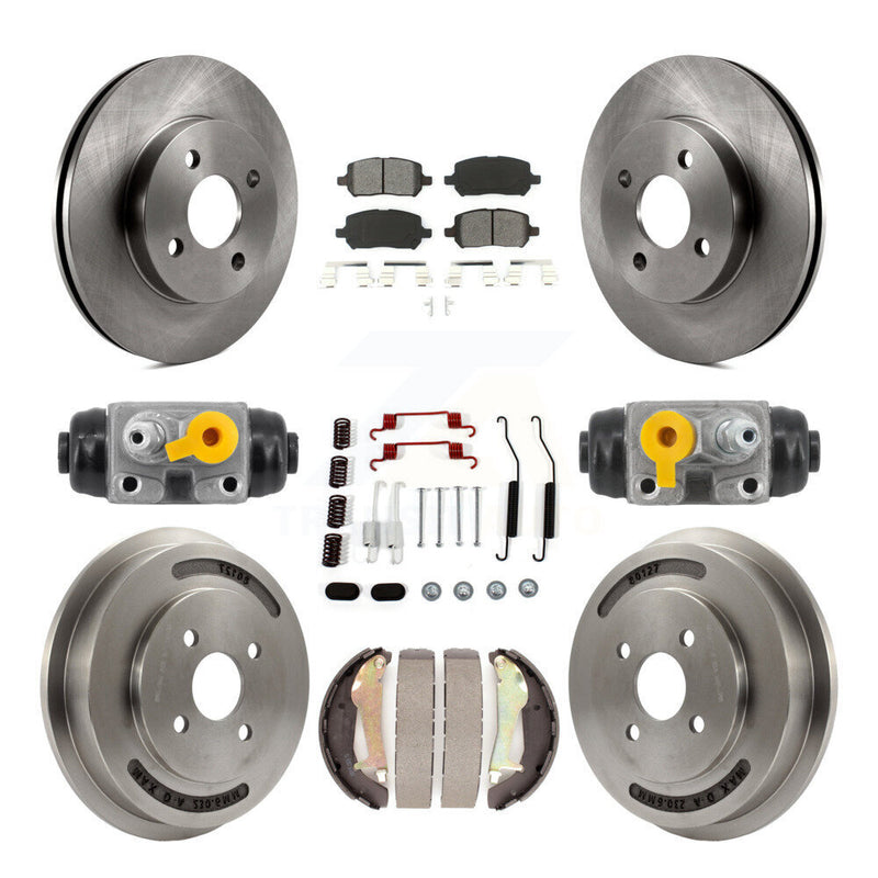 Transit Auto K8S-104237 Disc Brake Kit for 2009-2010 Chevrolet Cobalt, Pontiac G5 - Front and Rear product image