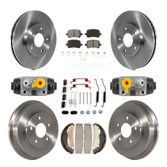 Transit Auto K8S-104238 Disc Brake Kit for 2010-2011 Chevrolet HHR - Front and Rear product image