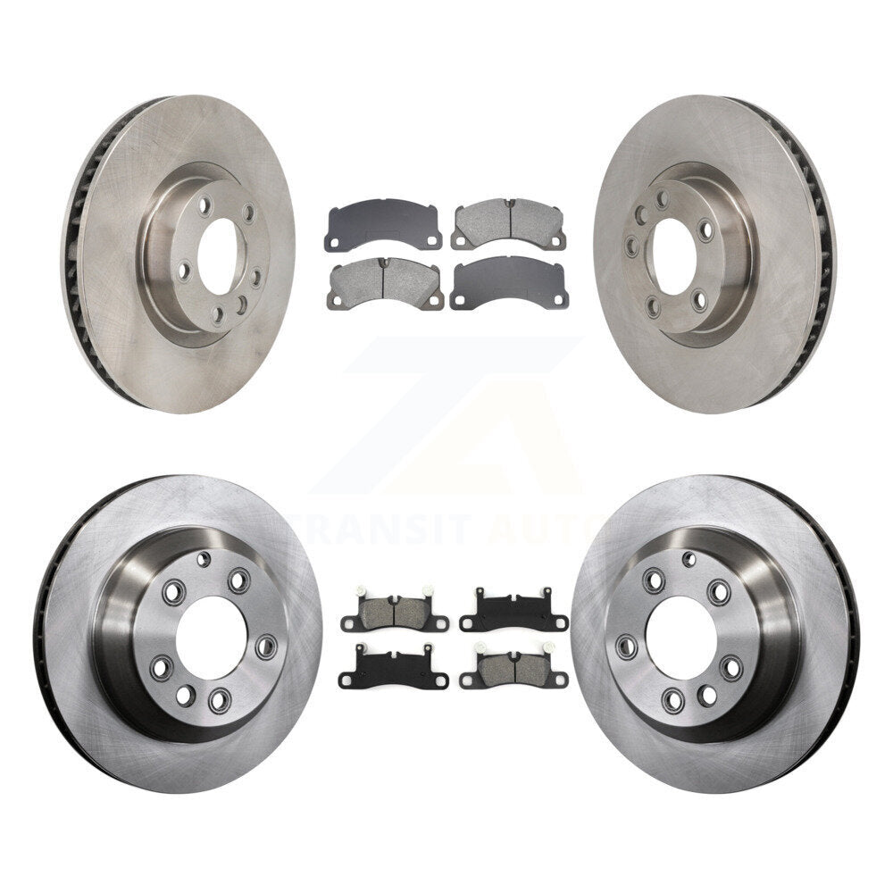 Transit Auto K8S-104239 Disc Brake Kit for 2011-2018 Porsche Cayenne, Volkswagen Touareg - Front and Rear product image