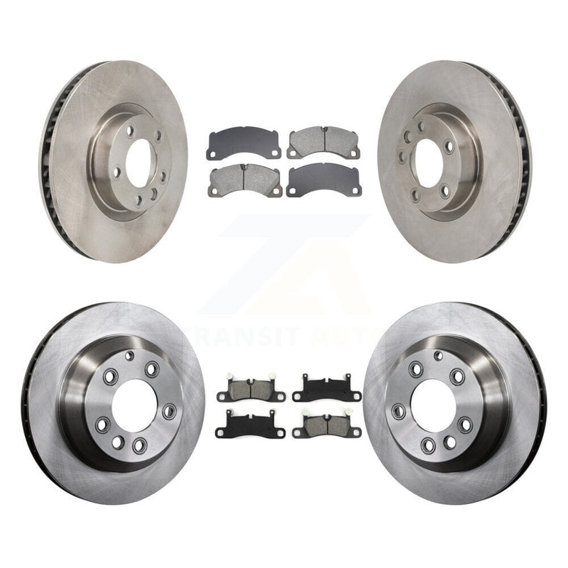 Transit Auto K8S-104239 Disc Brake Kit for 2011-2018 Porsche Cayenne, Volkswagen Touareg - Front and Rear product image
