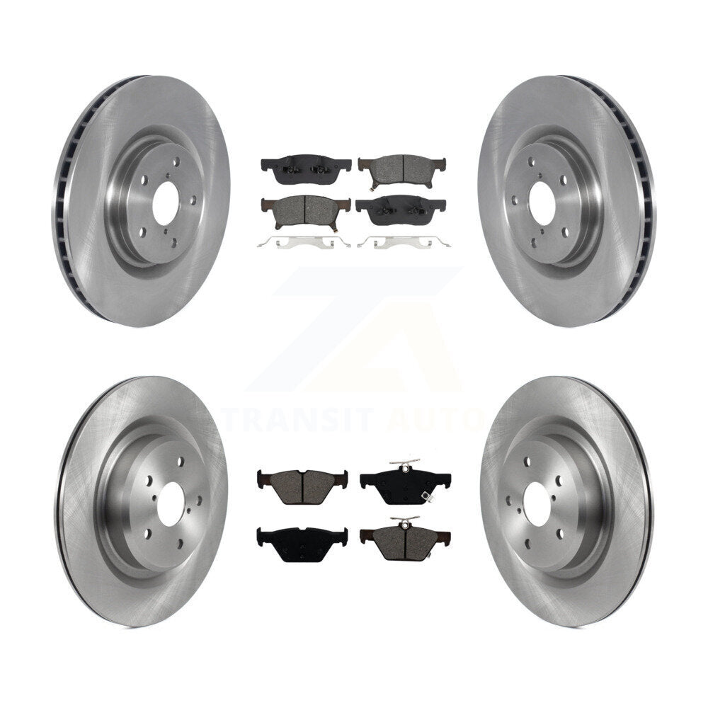 Transit Auto K8S-104253 Disc Brake Kit for 2019-2024 Subaru Ascent - Front and Rear product image