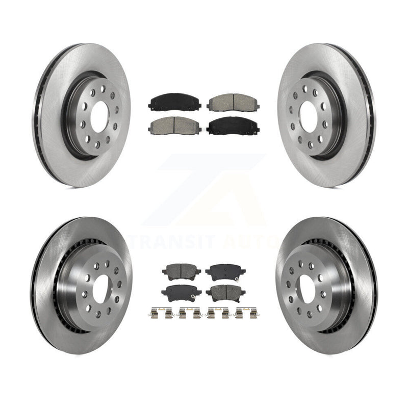 Transit Auto K8S-104255 Disc Brake Kit for 2020-2023 Jeep Gladiator - Front and Rear product image
