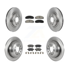 Transit Auto K8S-104256 Disc Brake Kit for 2021 Jeep Wrangler - Front and Rear product image