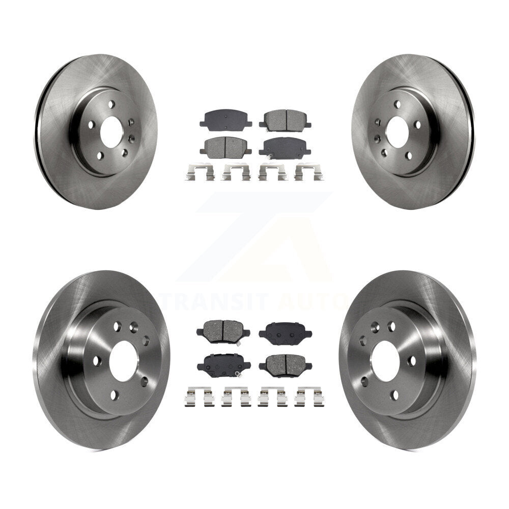 Transit Auto K8S-104257 Disc Brake Kit for 2018-2022 Chevrolet Trax, Buick Encore - Front and Rear product image