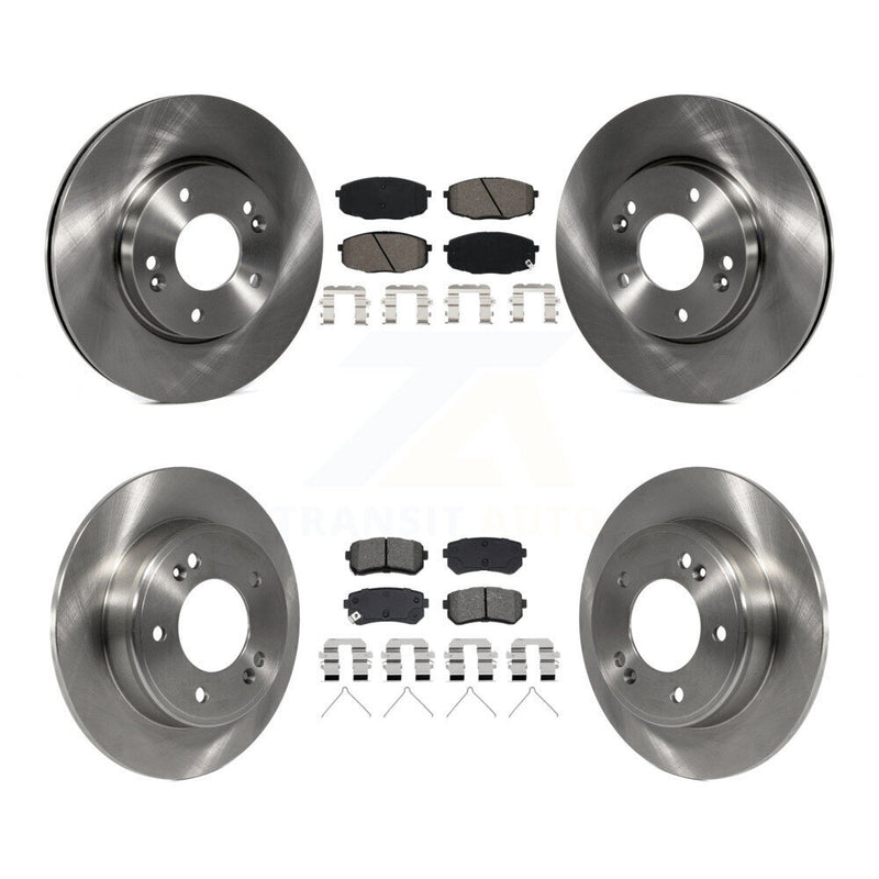Transit Auto K8S-104258 Disc Brake Kit for 2018-2023 Hyundai Kona, Kia Seltos - Front and Rear product image