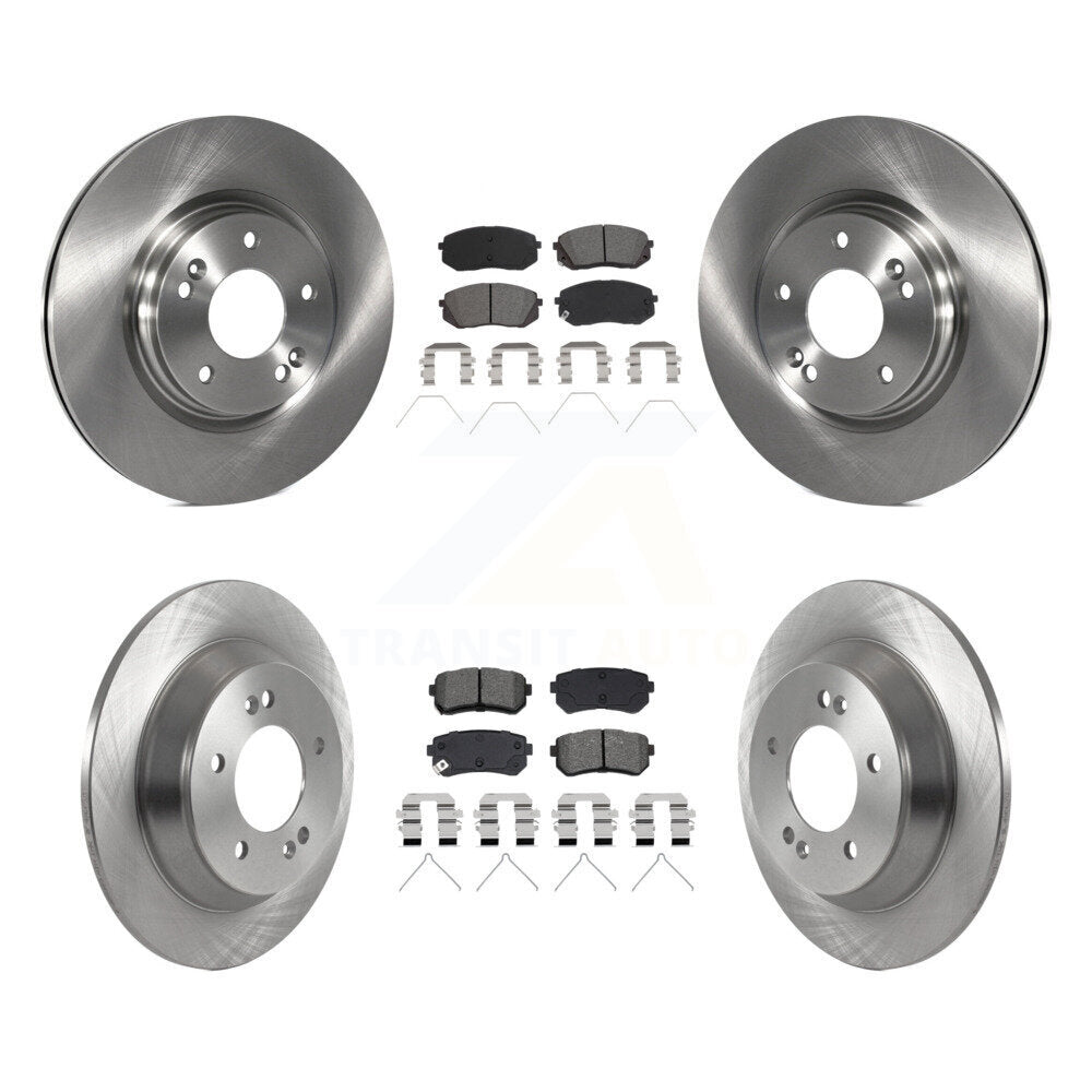 Transit Auto K8S-104259 Disc Brake Kit for 2018-2021 Hyundai Kona - Front and Rear product image