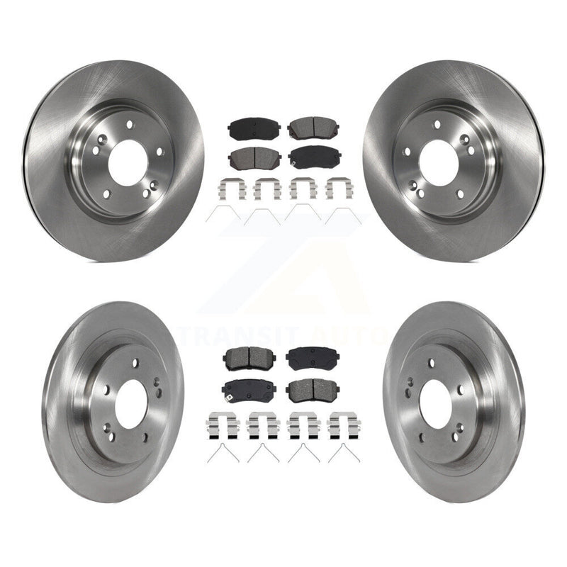 Transit Auto K8S-104260 Disc Brake Kit for 2018-2024 Hyundai Kona, Kia Seltos - Front and Rear product image