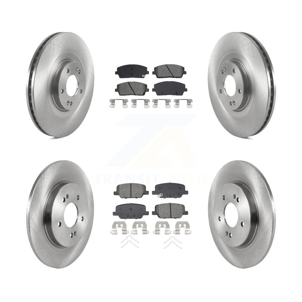 Transit Auto K8S-104264 Disc Brake Kit for 2020-2024 Hyundai Palisade, Kia Telluride - Front and Rear product image