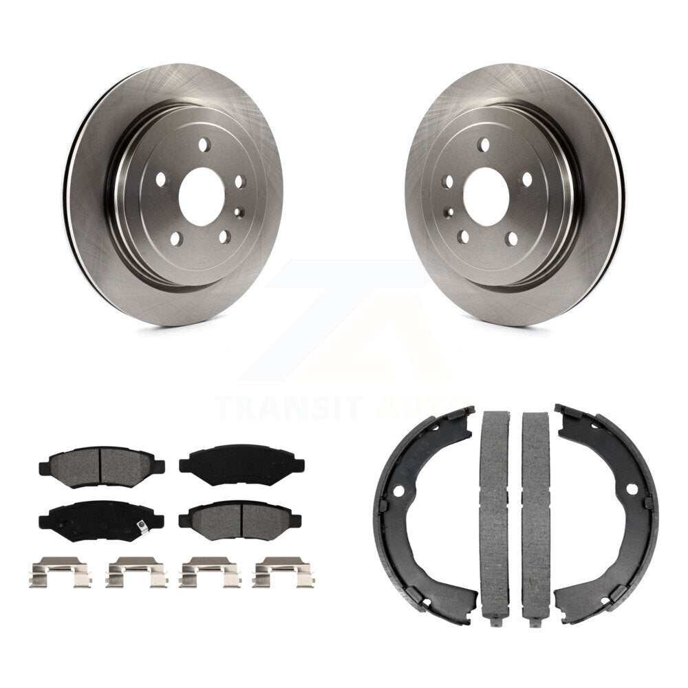 Transit Auto K8S-104281 Disc Brake Kit for 2008-2015 Cadillac CTS, Chevrolet Camaro - Rear product image