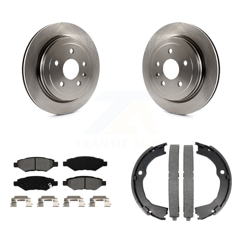 Transit Auto K8S-104281 Disc Brake Kit for 2008-2015 Cadillac CTS, Chevrolet Camaro - Rear product image