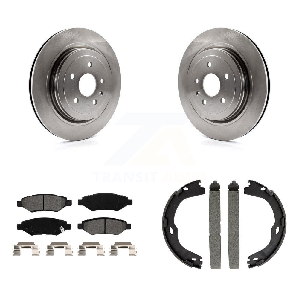 Transit Auto K8S-104285 Disc Brake Kit for 2014 Cadillac CTS - Rear product image