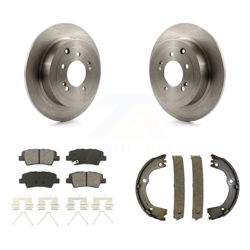 Transit Auto K8S-104288 Disc Brake Kit for 2016-2022 Hyundai Tucson, Kia Sportage - Rear product image
