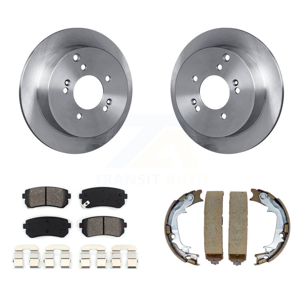 Transit Auto K8S-104291 Disc Brake Kit for 2010-2016 Kia Sportage, Hyundai Tucson - Rear product image