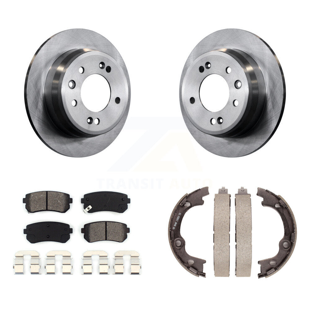 Transit Auto K8S-104292 Disc Brake Kit for 2009-2015 Hyundai Elantra, Hyundai Tucson - Rear product image