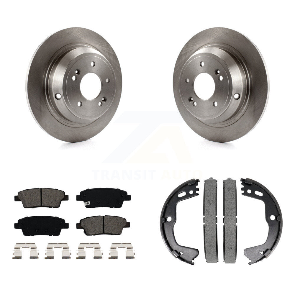 Transit Auto K8S-104294 Disc Brake Kit for 2015-2017 Genesis G80, Hyundai Genesis - Rear product image