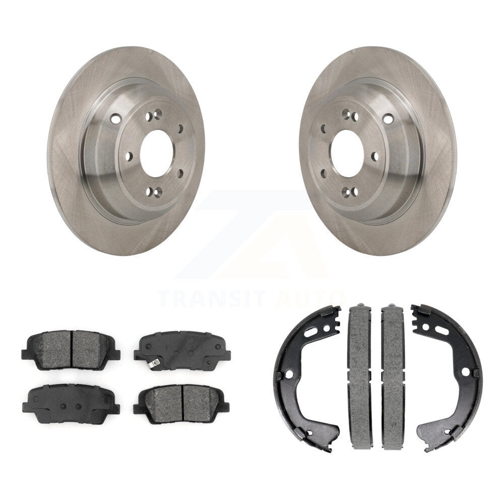 Transit Auto K8S-104296 Disc Brake Kit for 2018-2022 Genesis G70, Kia Stinger - Rear product image
