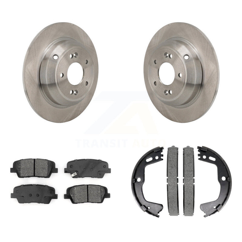 Transit Auto K8S-104296 Disc Brake Kit for 2018-2022 Genesis G70, Kia Stinger - Rear product image