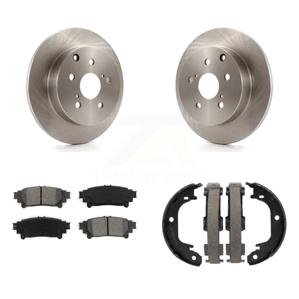 Transit Auto K8S-104297 Disc Brake Kit for 2012-2020 Toyota Mirai, Toyota Prius V - Rear product image