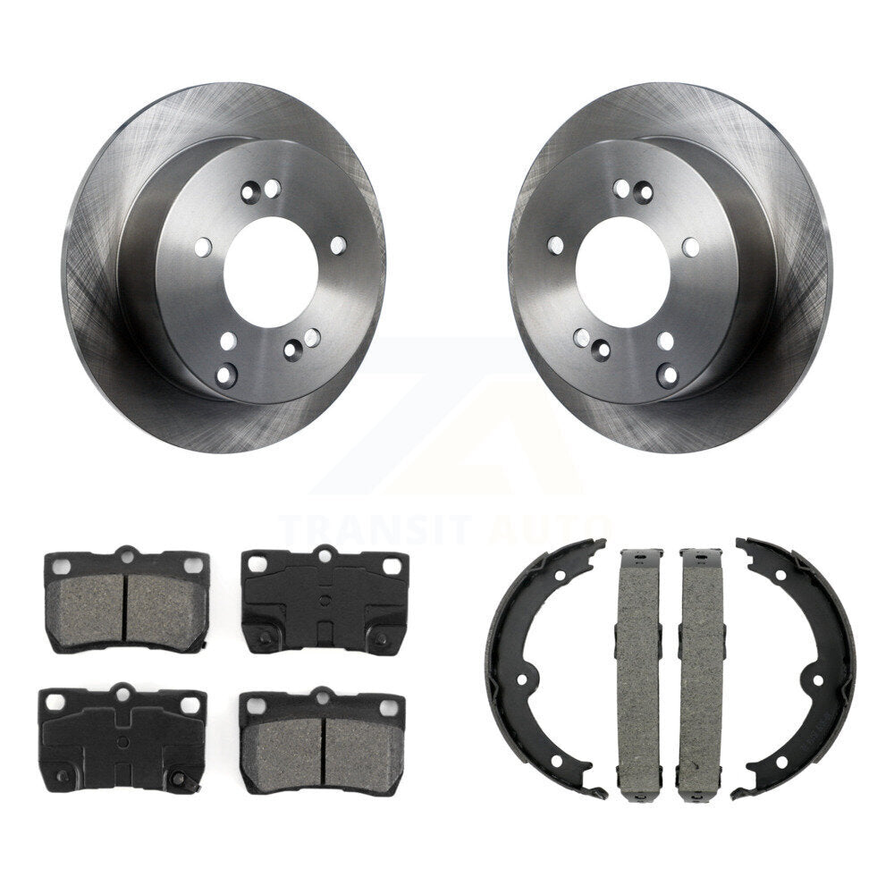 Transit Auto K8S-104298 Disc Brake Kit for 2006-2013 Lexus IS250 - Rear product image