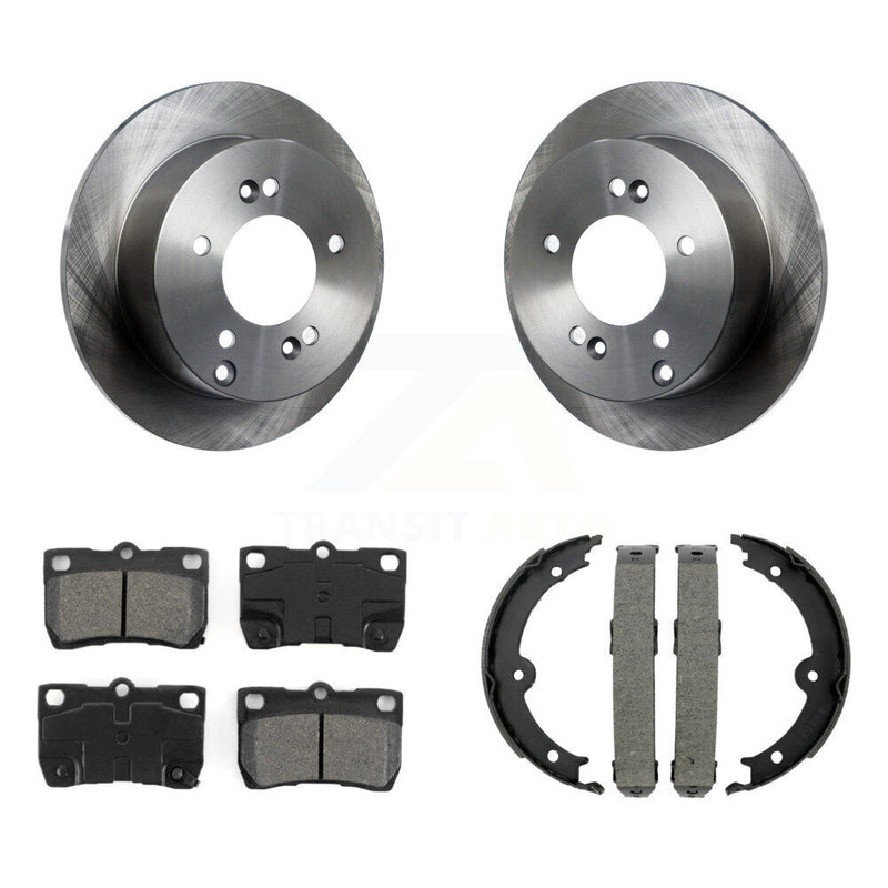 Transit Auto K8S-104298 Disc Brake Kit for 2006-2013 Lexus IS250 - Rear product image