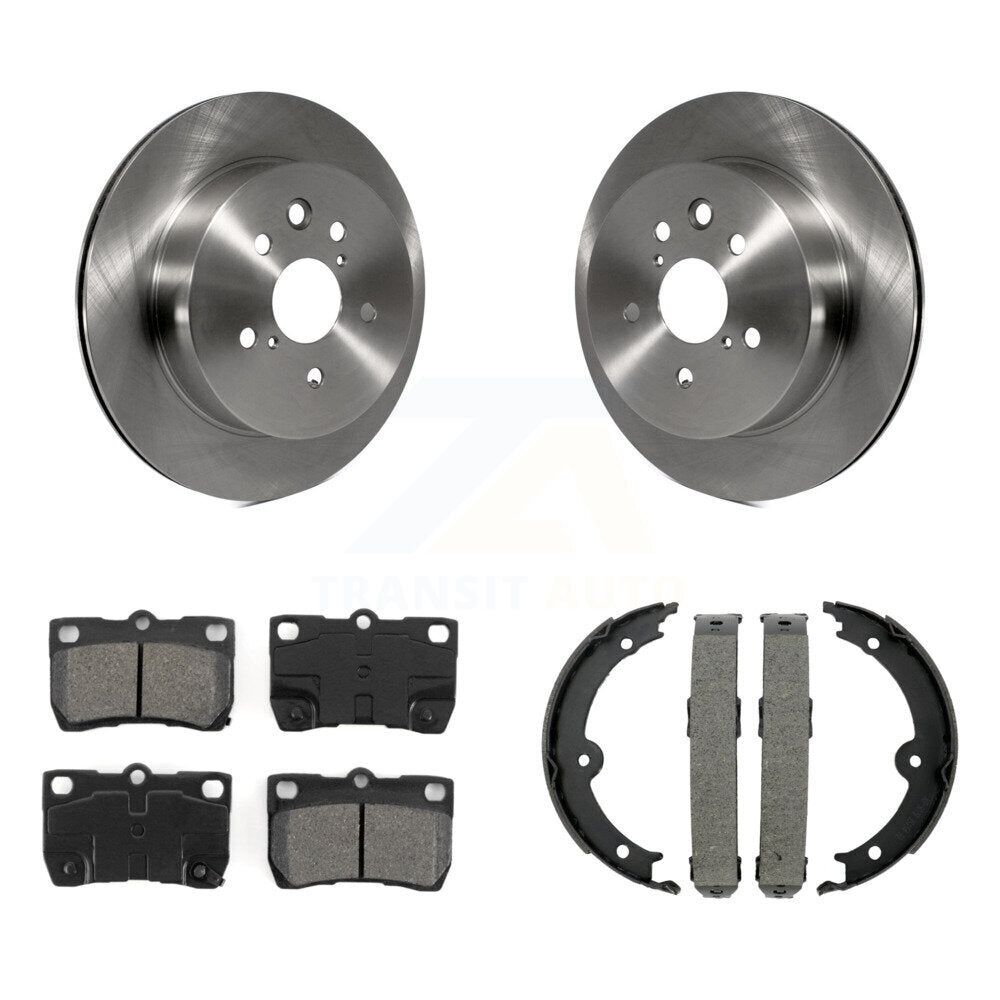 Transit Auto K8S-104299 Disc Brake Kit for 2006-2013 Lexus IS350, Lexus IS250, Lexus GS460 & more - Rear product image