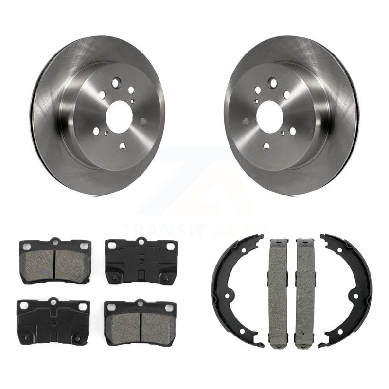 Transit Auto K8S-104299 Disc Brake Kit for 2006-2013 Lexus IS350, Lexus IS250, Lexus GS460 & more - Rear product image
