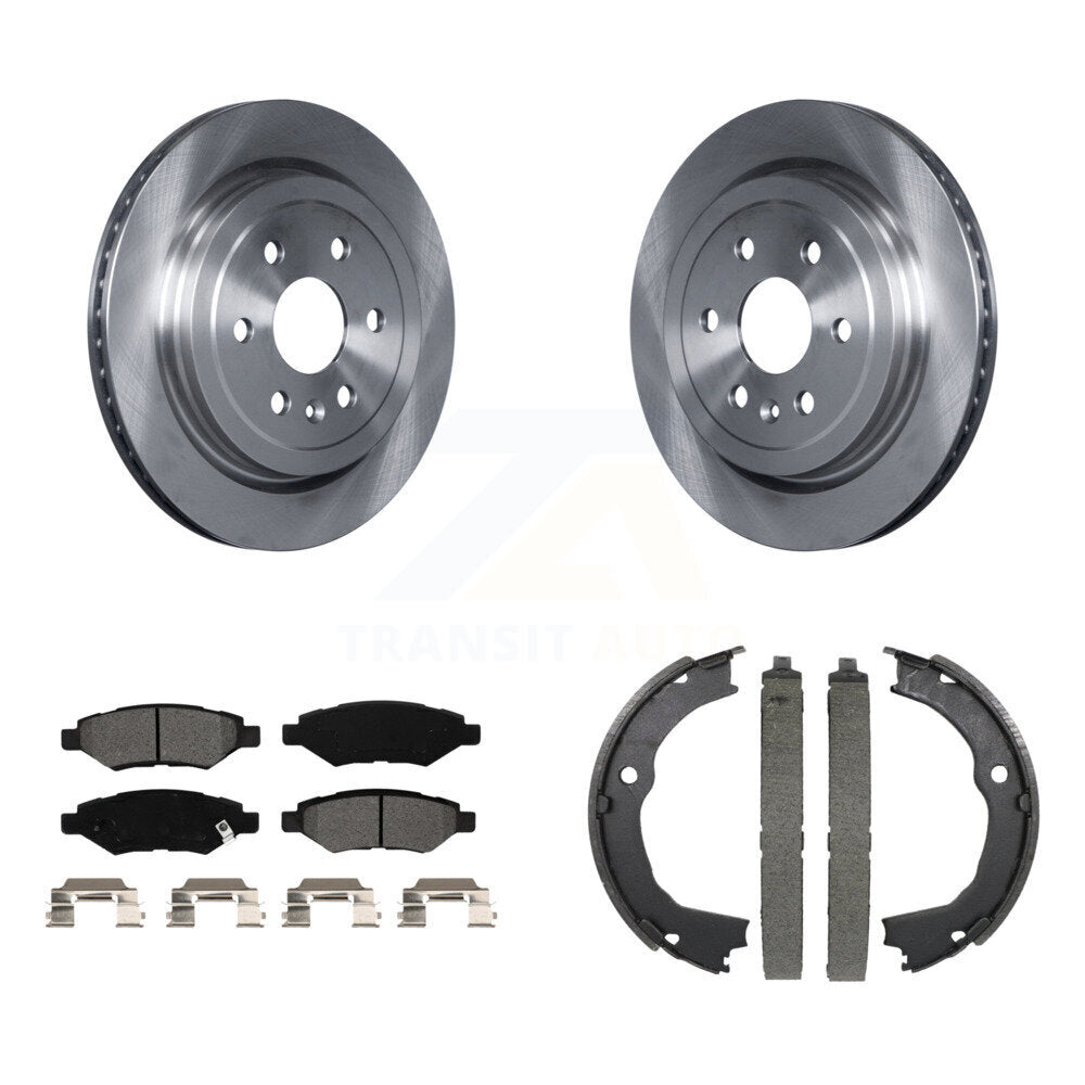 Transit Auto K8S-104302 Disc Brake Kit for 2010-2016 Cadillac SRX - Rear product image