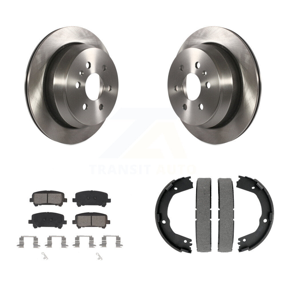 Transit Auto K8S-104303 Disc Brake Kit for 2015-2020 Chevrolet Colorado, GMC Canyon - Rear product image