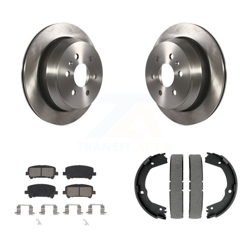 Transit Auto K8S-104303 Disc Brake Kit for 2015-2020 Chevrolet Colorado, GMC Canyon - Rear product image