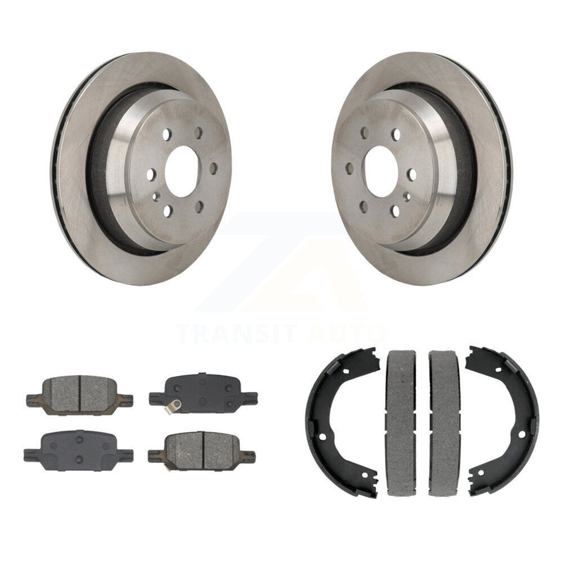 Transit Auto K8S-104304 Disc Brake Kit for 2021-2022 Chevrolet Colorado, GMC Canyon - Rear product image