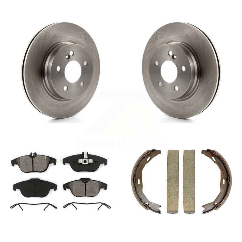 Transit Auto K8S-104306 Disc Brake Kit for 2008-2016 Mercedes-Benz C300, Mercedes-Benz C250, Mercedes-Benz E550 & more - Rear product image