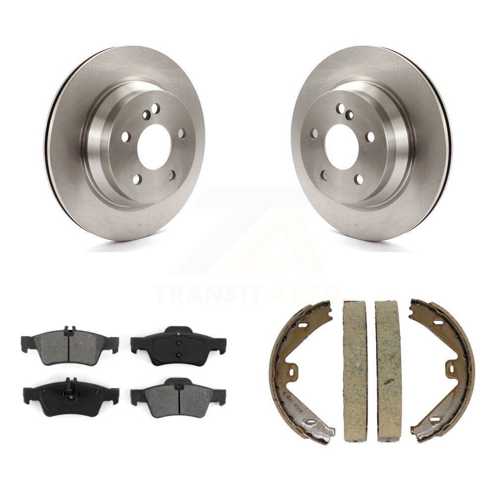 Transit Auto K8S-104307 Disc Brake Kit for 2010-2016 Mercedes-Benz E350, Mercedes-Benz E400, Mercedes-Benz CLS400 - Rear product image