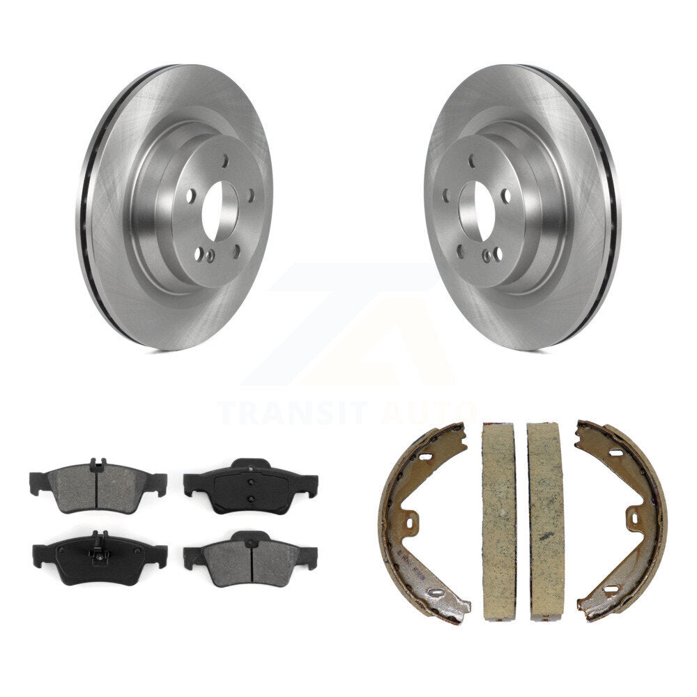Transit Auto K8S-104310 Disc Brake Kit for 2010-2018 Mercedes-Benz CLS550, Mercedes-Benz E550 - Rear product image