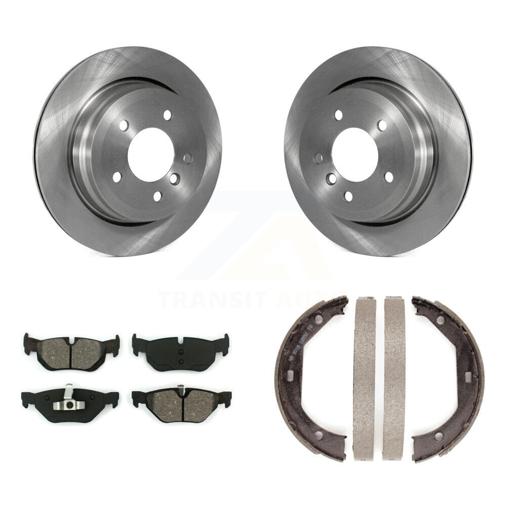 Transit Auto K8S-104324 Disc Brake Kit for 2006-2015 BMW X1, BMW 328i xDrive, BMW 328i & more - Rear product image