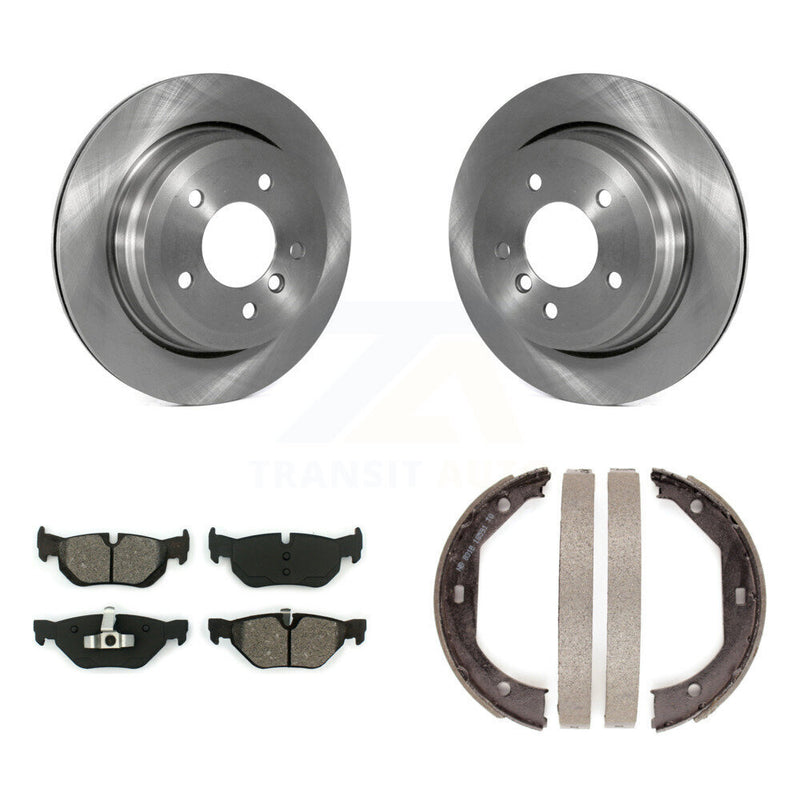 Transit Auto K8S-104324 Disc Brake Kit for 2006-2015 BMW X1, BMW 328i xDrive, BMW 328i & more - Rear product image