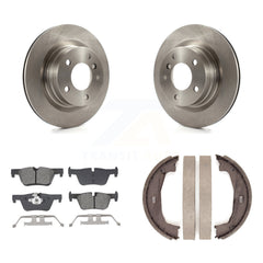 Transit Auto K8S-104326 Disc Brake Kit for 2012-2021 BMW 230i, BMW 230i xDrive, BMW 320i & more - Rear product image