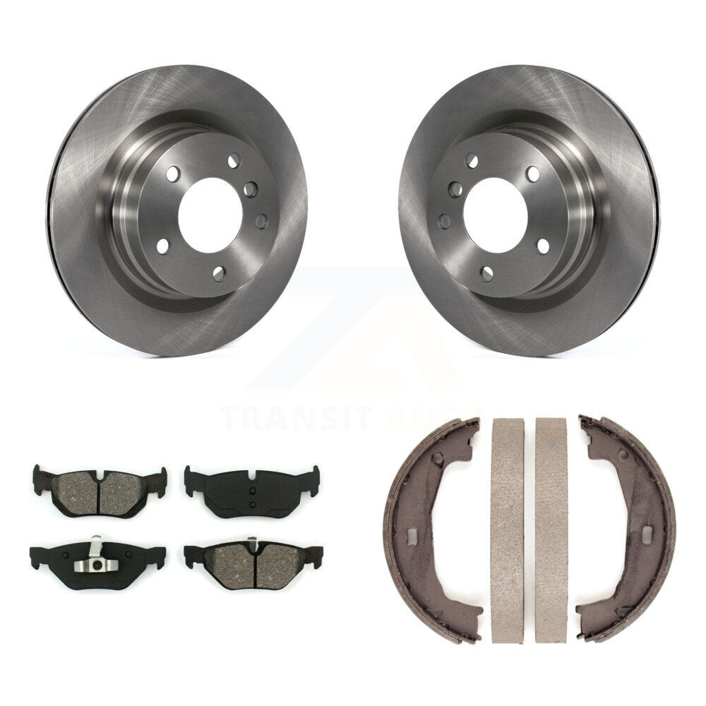 Transit Auto K8S-104328 Disc Brake Kit for 2006-2013 BMW 328i, BMW 323i, BMW 325i - Rear product image