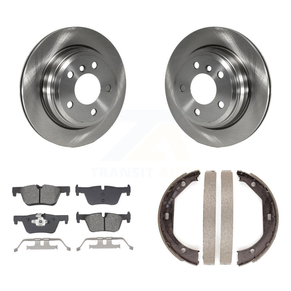 Transit Auto K8S-104331 Disc Brake Kit for 2013-2020 BMW 320i xDrive, BMW 328d xDrive, BMW 330i & more - Rear product image