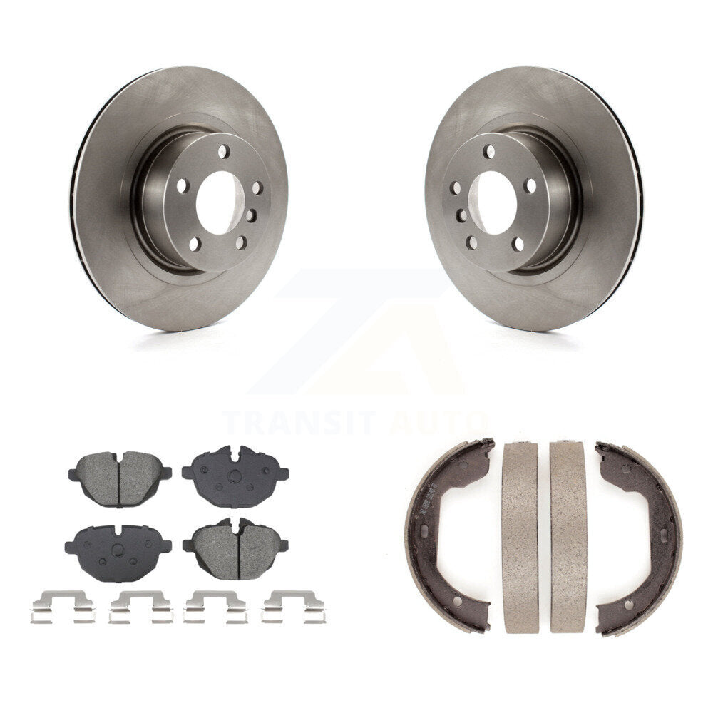 Transit Auto K8S-104347 Disc Brake Kit for 2011 BMW X3 - Rear product image