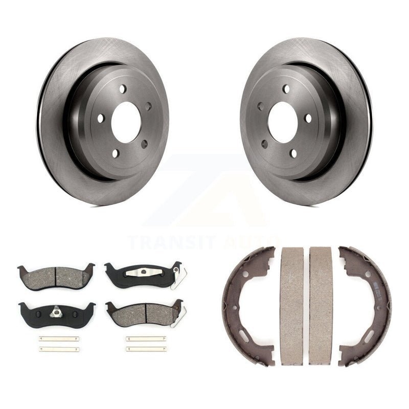 Transit Auto K8S-104353 Disc Brake Kit for 2003-2004 Ford Crown Victoria, Mercury Grand Marquis, Mercury Marauder - Rear product image