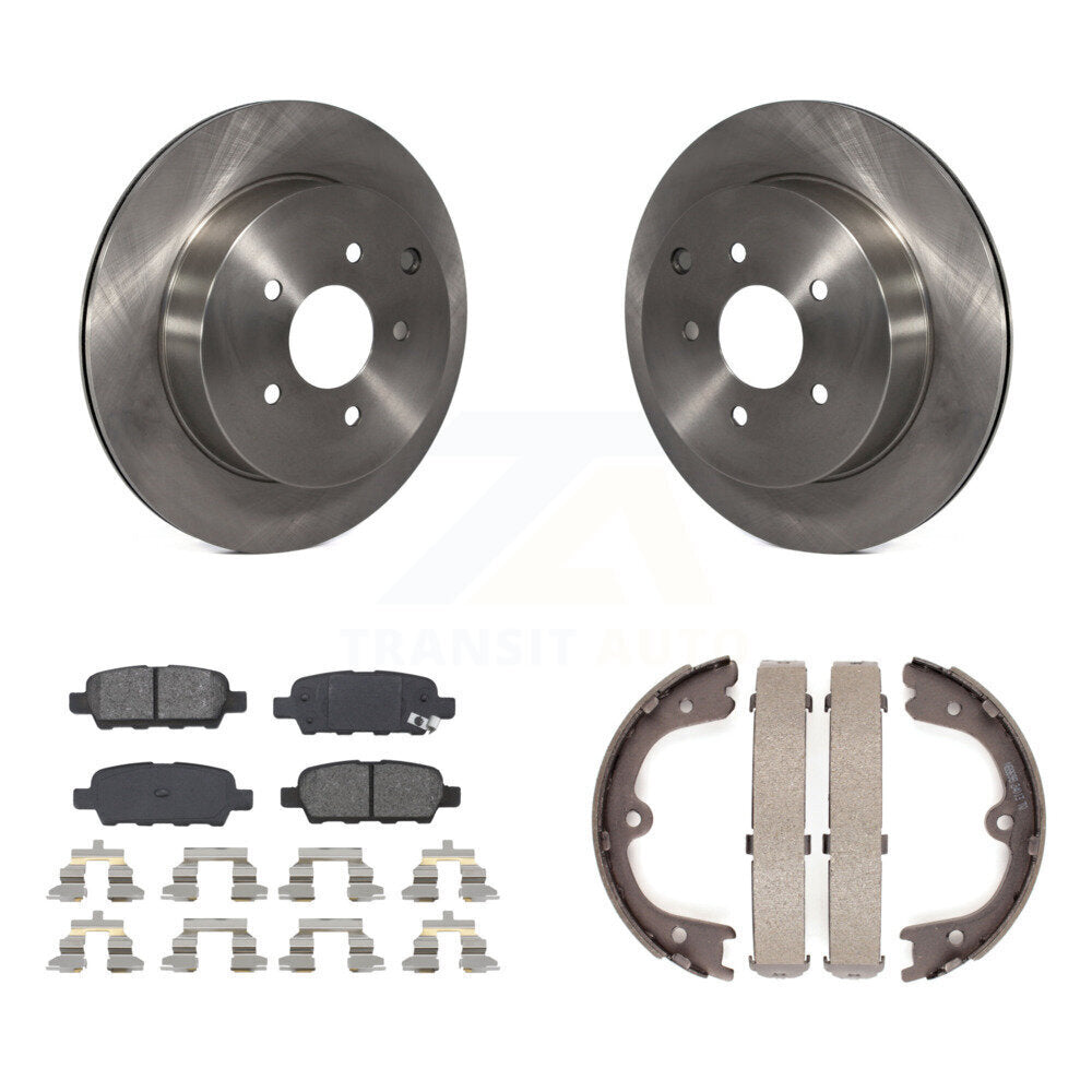 Transit Auto K8S-104354 Disc Brake Kit for 2003-2016 INFINITI Q70, INFINITI Q70L, INFINITI QX70 & more - Rear product image